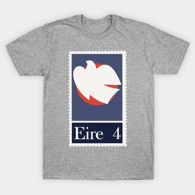 Eire 4 Postage Stamp T-Shirt by feck!